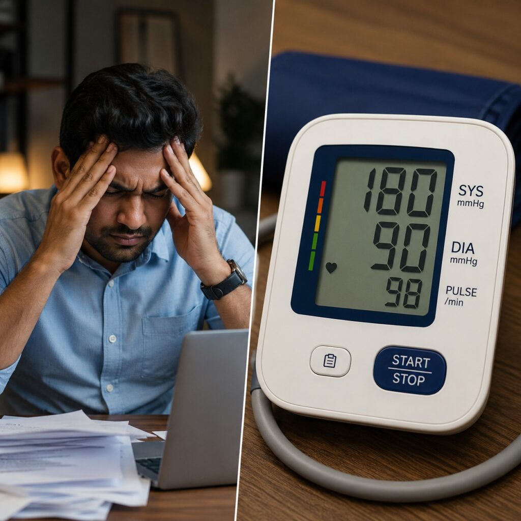 stress and high bp